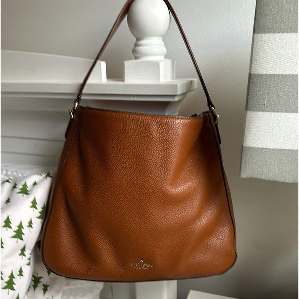 kate spade Brown Leather Shoulder Bag